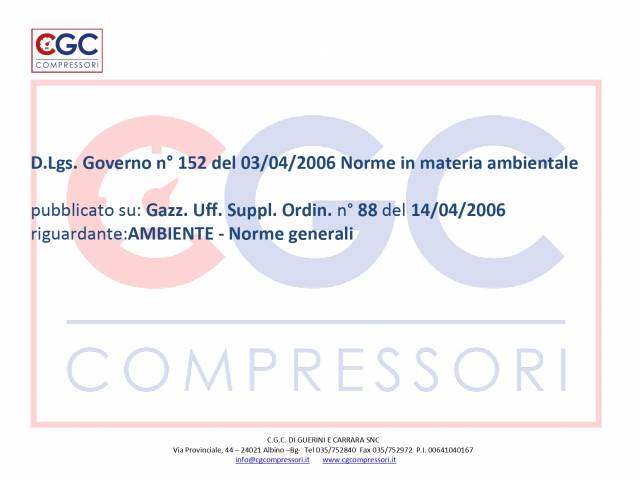 Smaltimento condense - normativa tutela delle acque dall'inquinamento e di gestione delle risorse idriche