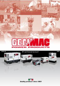 GENMAC PROFESSIONAL 50hz
